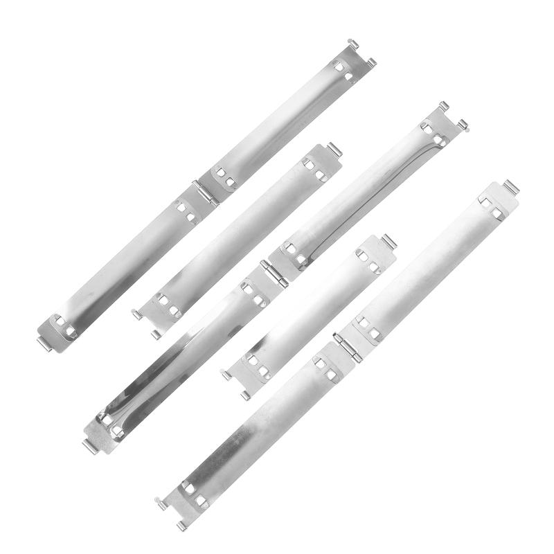 DIY Metal Kiss Clasp Lock Internal Flex Frame 10Pcs for Coin Purse Hinges Handmade Craft Bag Making Accessories
