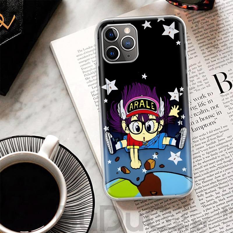 Arale Dr Slump Cover For iPhone 17 Air 16 16E 15 Pro Max 14 Plus 13 Mini Phone Case 12 11 7 8 SE Customized Print Shell 16 15 Pr