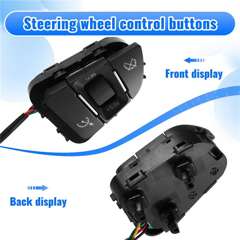 Cruise Control Switch Steering Wheel Volume Control Button Remote For JAC T6 Pickup Truck 3750020P31F0