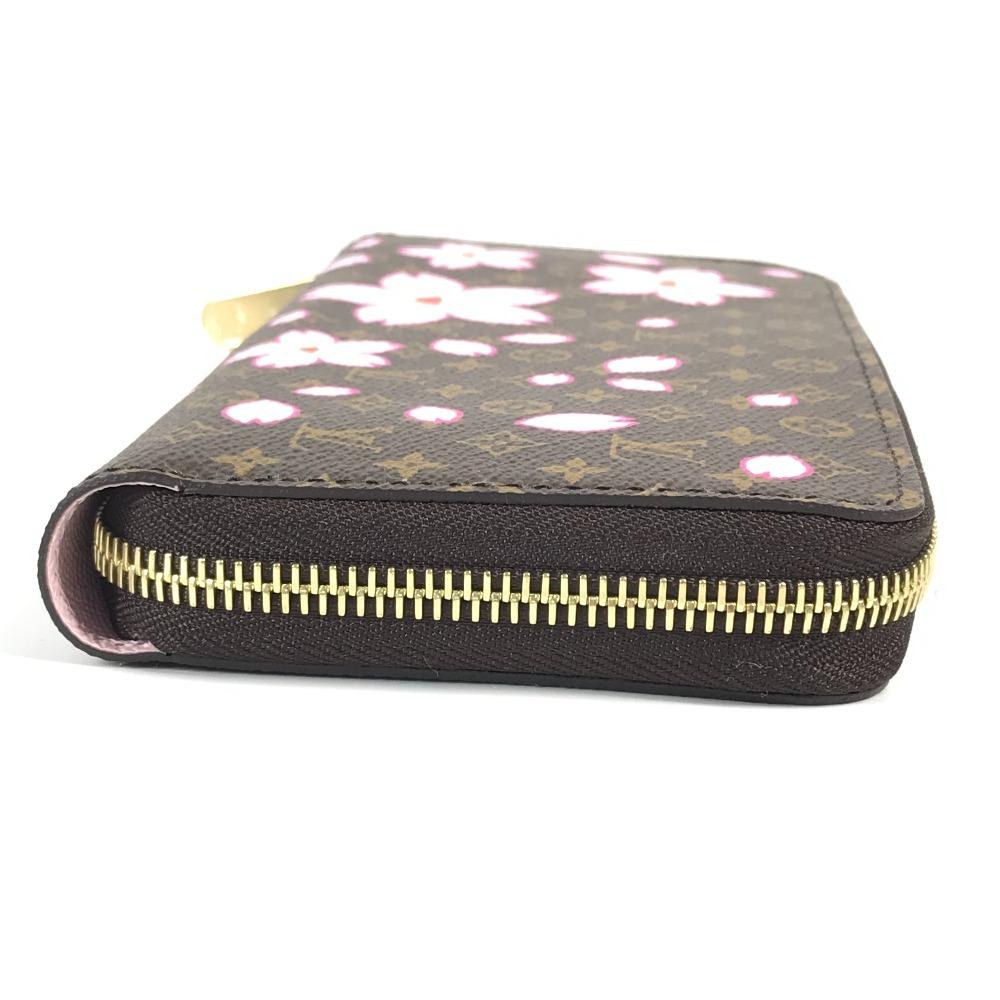 Louis Vuitton M13433 Murakami Takashi Monogram Zippy Wallet CherryBlossom Unused