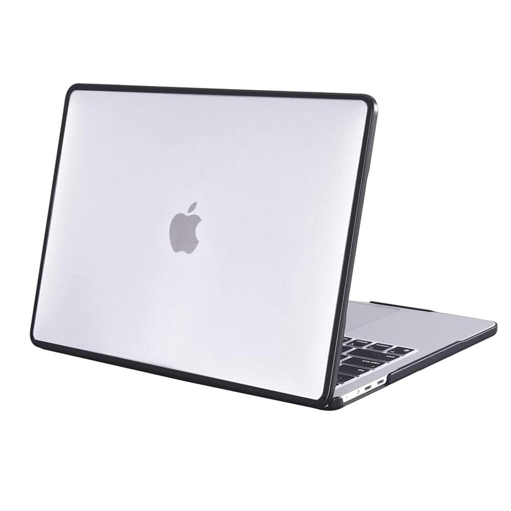 

Защитный чехол для MacBook Air13 Модель A2337 Матовые края из углеродного волокна Ударопрочный Устойчивый к царапинам и отпечаткам пальцев Прозрачный 2020 Air 13 A2337 M1