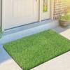 Artificial Grass Door Mat 24" X 36" Realistic Fake Grass Turf Rug   Indoor Outdoor Versatile Use for Entrance Patio Dog Areas Home Decor