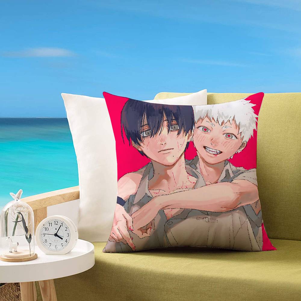 

TThe Summer HHikaru Died Customizable Square Pillowcases Stylish And Soft Perfect For Beds Cars And Sofas 40x40 cm