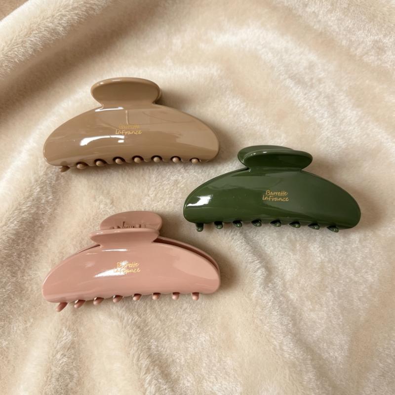 Large Crab Hair Clips Shark Clip Retro Korean Acetate Hair Claw Simple Hairpin Fashion Hair Accessories For Woman Girls