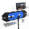 Towing Winch Fairleads with Tow Hook 15T 10 Inch Mount Hole for Synthetic Rope Electric Winch Offroad Vehicle Recovery Accessory