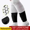 Mini scheenbeschermers voor voetbal - Ingebouwde mini scheenbeschermers geschikt voor mannen, vrouwen en tieners - Kleine scheenbeschermers su 1