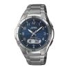 Casio Wave Ceptor WVA-M640TD-2AJF Men's Watch, Solar, Titanium, Blue