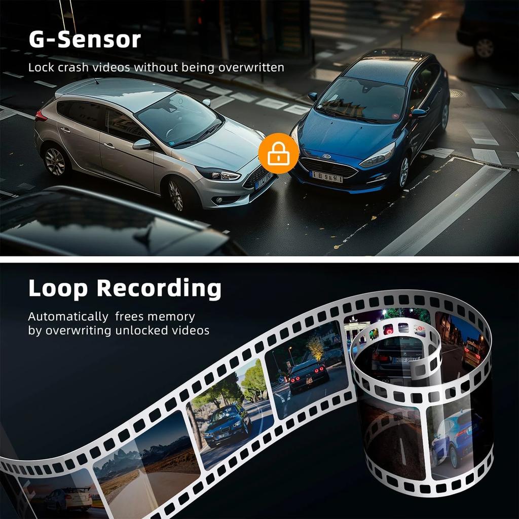 4 Channel Car DVR UHD 1080P 4-Lens Cabin Vehicle Dash Cam 360° All Sides Car Camera Wifi Video Driving Registrator Black Box