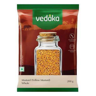 Vedaka Yellow Mustard Seeds Rai 200g