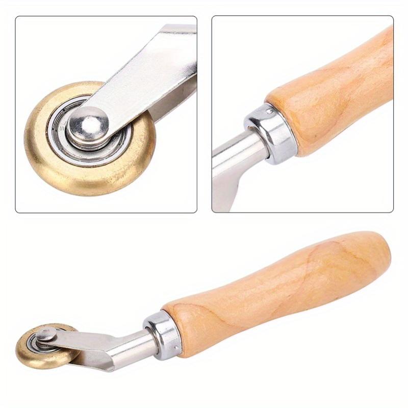 1Pc Hand Held Seam Roller Welding Handheld Roller Welding Handheld Roller Waterproof Membrane Material Corner Brass Press Wheel