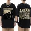 Cotton Arctic Monkeys Inspired T Shirt Album List Doodle Print Vintage T-shirt Men Hip Hop Punk Short Sleeve Tshirts Streetwear