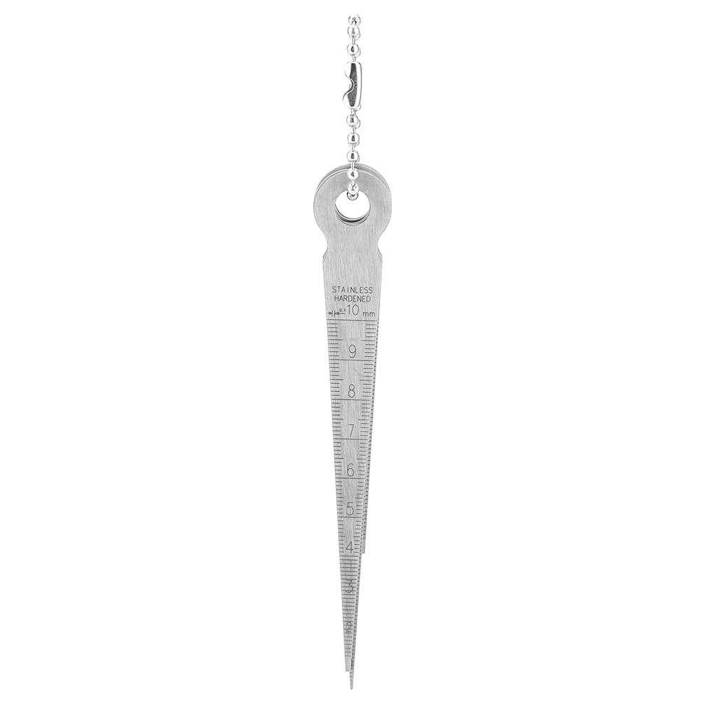 1 Set Taper Gage Stainless Steel Feeler Hole Taper Gauge Gauge Gauge For measuring thickness or width