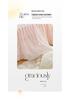 Elegant Princess Lace Bed Skirt Quilt - Thickened INS Style, Fairy Design with Double Lace Edging