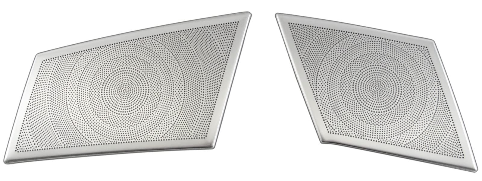 

BRIGHTZ SNT33 T33 Stainless Steel Dashboard Speaker Cover 2PC Satin Silver SNT33 ST33 NT33 SNT ST NT T 33 X-Trail [SPEAKER-150] X-Trail