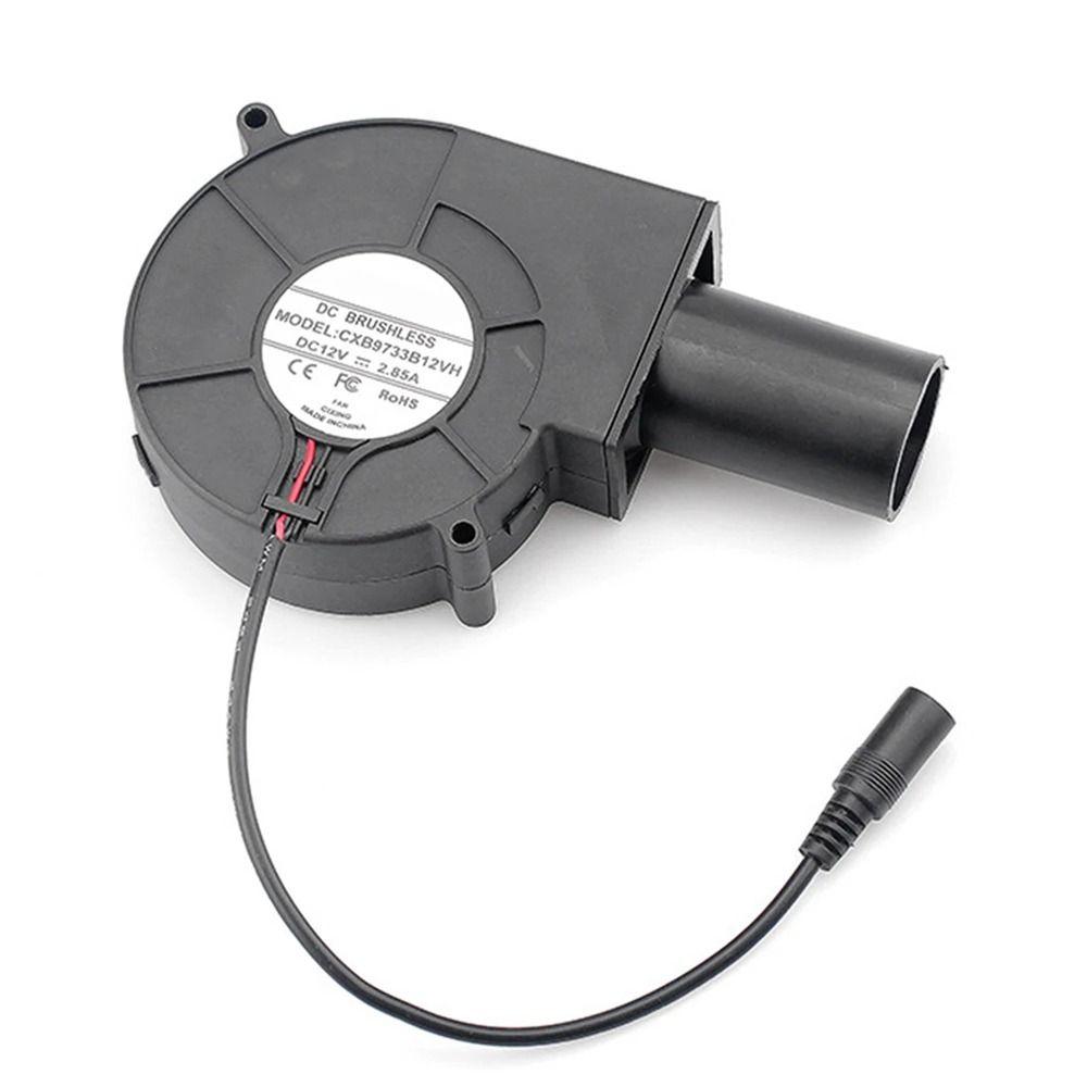 1Pcs with Variable Speed Controller Air Blower Small Blast Engine Cooking Fans New BBQ Blower