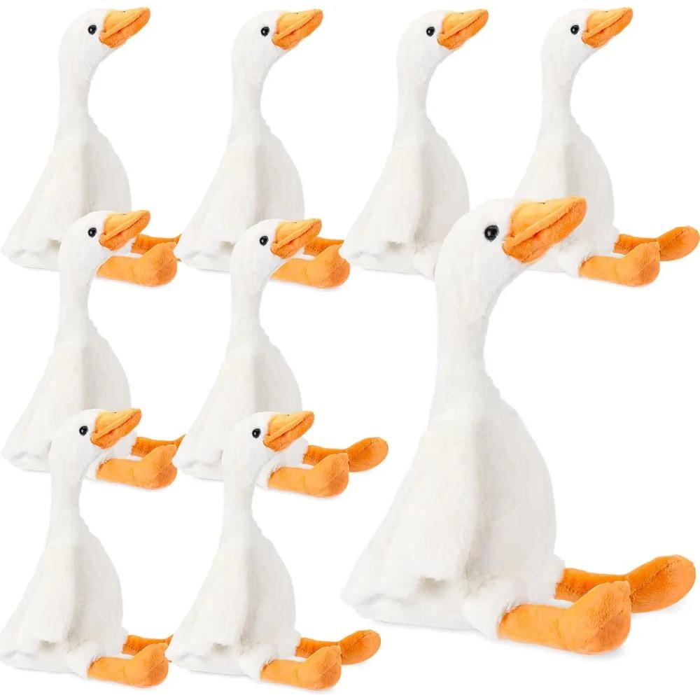 

6/16 шт. Сувениры для вечеринки «Один глупый гусь» Мягкая игрушка Плюшевая игрушка Подарки для детского душа, дня рождения (Размер:25см) 6PCS