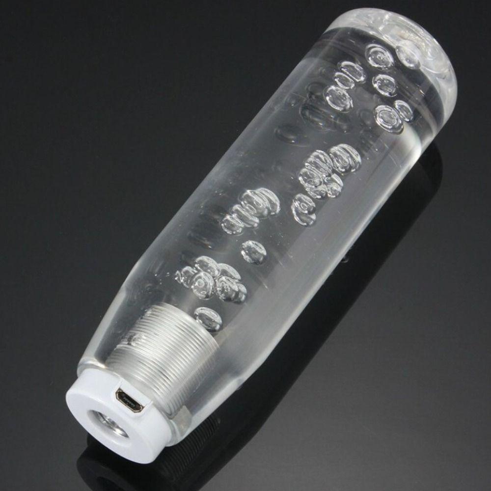 Auto Gear Shift Knob Bubble Shifter Lever Car Shift Knob LED Light Shifter Manual Gear Stick Knob