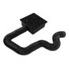 Black Gutter Downspout Extensions Catch Basin Low Profile Downspout Extender Catch Basin Downspout