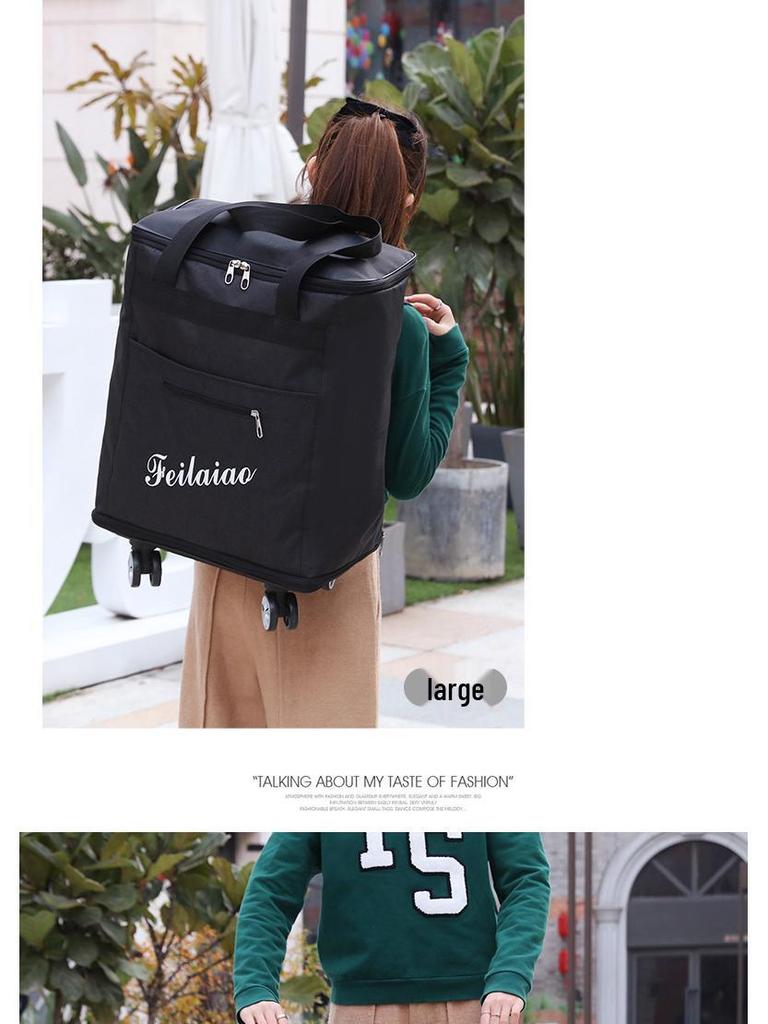 Waterproof Wheeled Travel Backpack: Durable, Lightweight, and Spacious Hand Luggage.