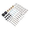 Suntop Hardware Kit 75465G01 Shade Top Metal Strut Screw Bushings Repair Kit Replacement for E‑Z‑GO 54 Inch Suntop Golf