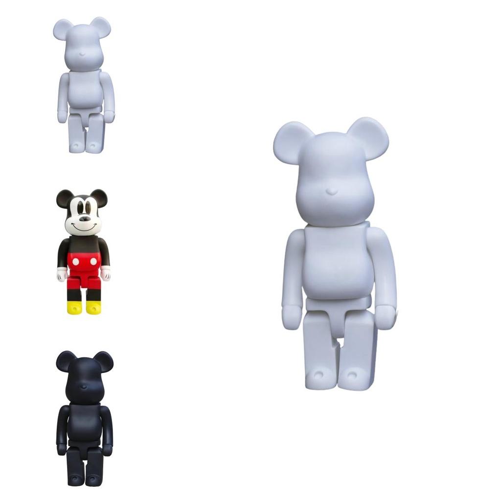Bearbrick 400% Action Figure Collectible Pvc Daredevils Mickey Bear Building Block Trendy Toy
