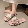 Women's Shoes New Flat Flip-flops for Outerwear