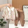 Kids Casual Long-Sleeve Set, Comfortable Daily Wear Outfits