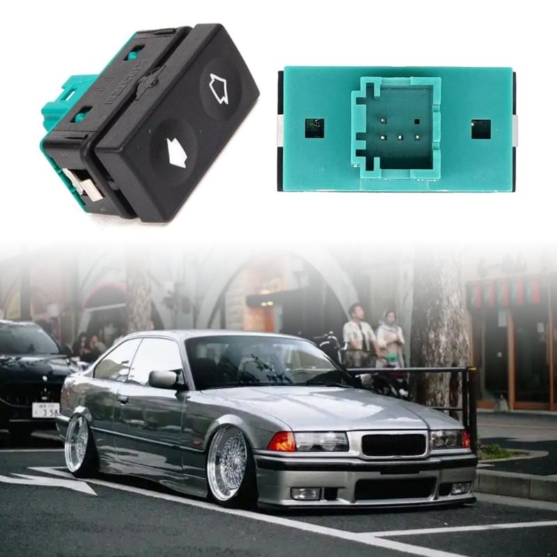 Automotive Accessory for E36 Front Window Sunroof Switches 61318365300 Sunroof Control Switches Button Easy Installation