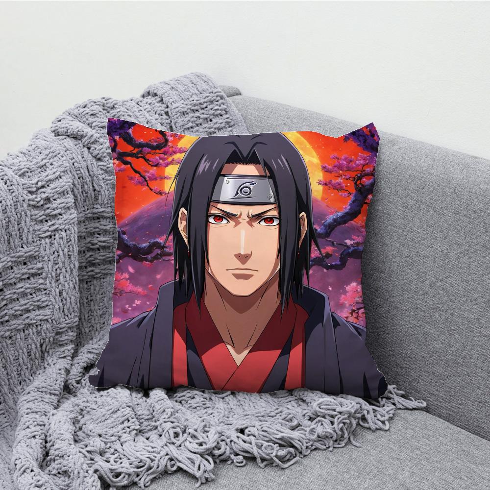 I-ItachiS anime Pillow Case Pillow Case Soft Cushion Cases for Farmhouse Sofa Decor Home Decorations and Protector