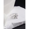 Ring Female Exquisite Flower Adjustable Ring Versatile Foreign High-end Sense Does Not Fade Ring Ring