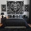 Accnicc Skull Gothic Skeleton Tapestry 60 x 44 Inch