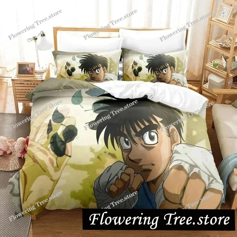 Fashion 3D Printing Anime Hajime No Ippo Bedding Set Single Twin Full Queen King Size Bed Set Adult Kid Bedroom Duvet Cover Sets