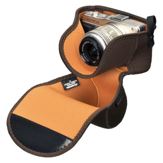 HAKUBA PIXGEAR Neoprene Camera Size S Jacket, Brown, (DCS-02SBR)