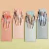 8 Mini Makeup Brush Sets, Portable Soft Bristled Beginner Beauty Tool Set