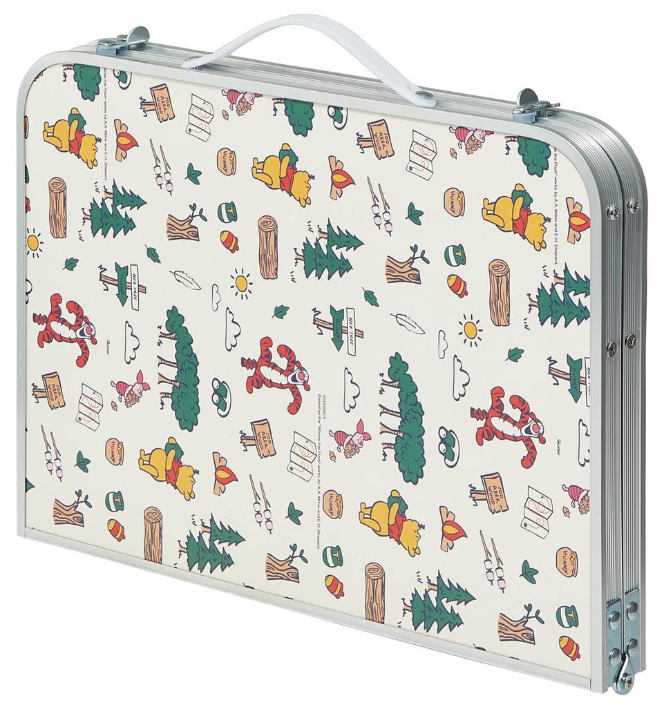 Skater Folding Low Table Disney Winnie the Pooh Outdoor OLT1-A