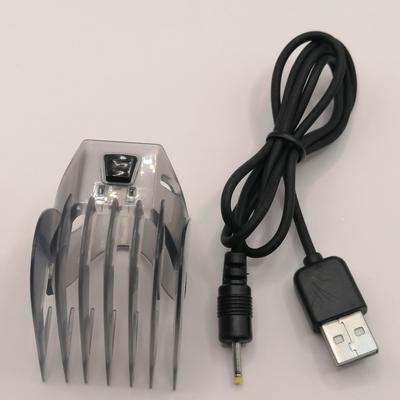 Duży grzebień do maszynki do strzyżenia włosów + kabel USB do ładowania dla golarki Philips G370 G380 G390