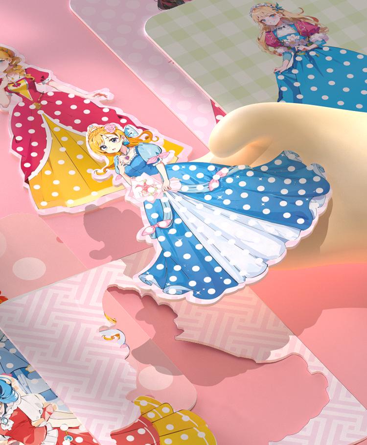 Dream Princess Poke-a-Dot 3D Dress-Up DIY Painting Kit for Kids