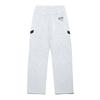 INTERCREW [24Ss] Label Layering Straight Pants W Grey Ity1Rl01Awg