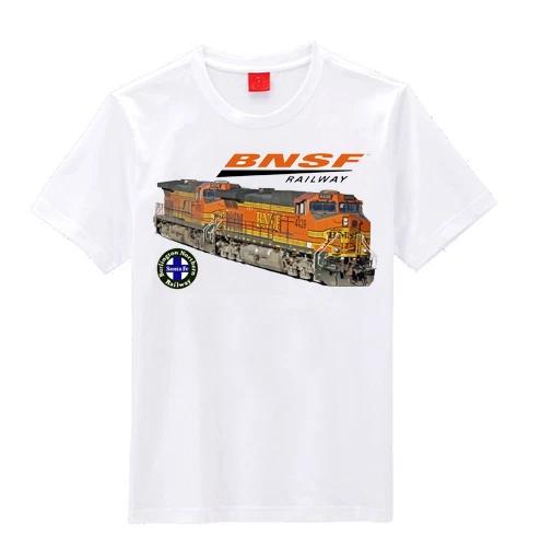 Burlington Northern Santa Fe BNSF Dash 9-44CW Train T-shirts 3XL