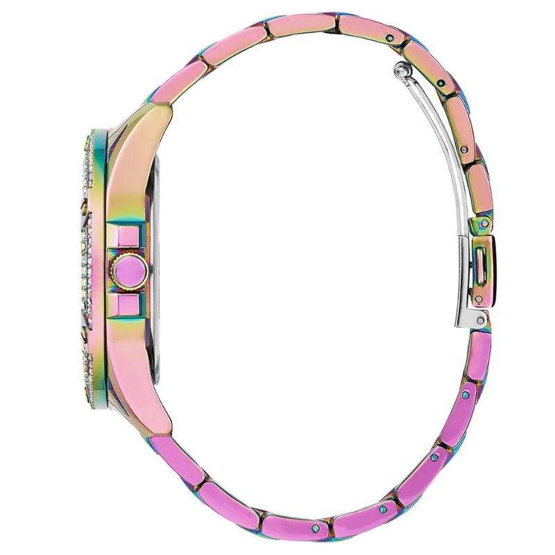 Guess Dámské duhové multifunkční hodinky GW0464L4