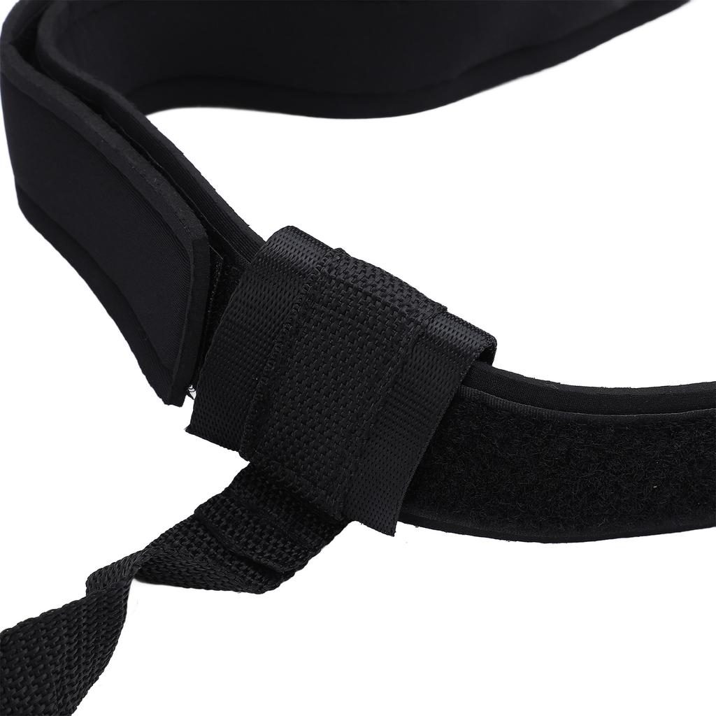 Paracadute da Nuoto Professionale Sicuro Portatile Set Cintura per Allenamento Resistenza Nuoto per Bambini Adulti 20cm 7.9in Nero