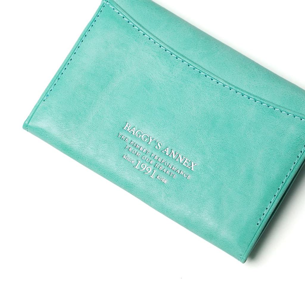 Baggy Port BAGGY'S ANNEX FOG Leather Business Card Holder LZYS7006 (Camel)