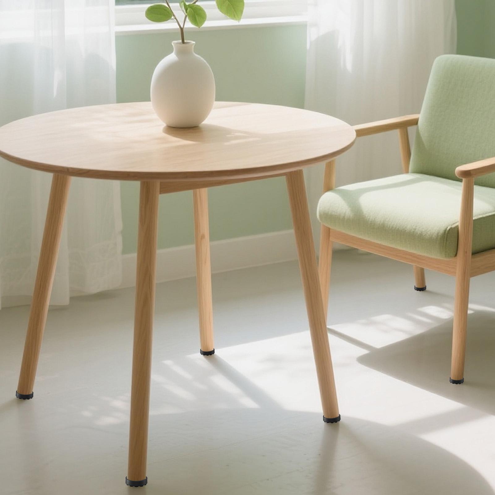 8 Pcs Round Couch Coasters Furniture Non Slip Furniture Pads Chair Leg Caps 2inch Non Slip Furniture Pads For Hardwood Floors CN