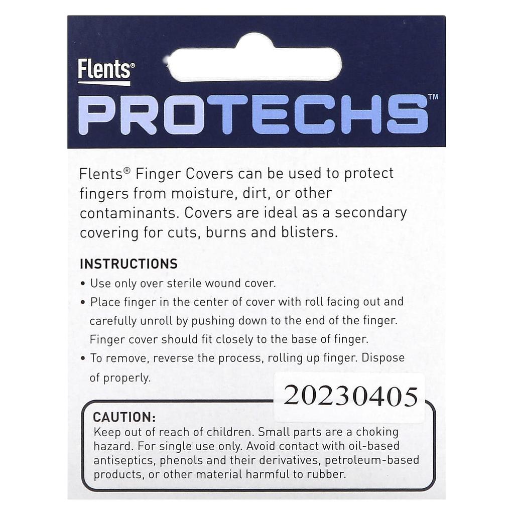 Protechs, Finger Covers, S, M, L, XL, 12 Covers