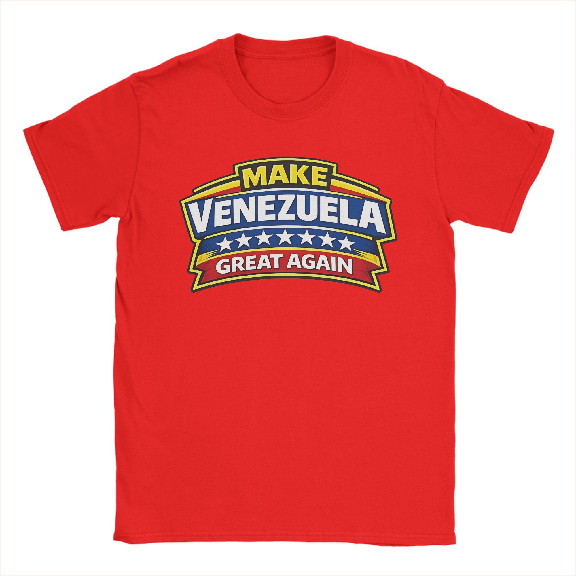 Make Venezuela Great Again Embroidered Dad Hat Venezuelan Gift Freedom and Hope TShirt Unisex Cotton Tops S