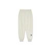 MLB Knitted Sweatpants Unisex Gray Moderate Cuffed Pants 3APTB0336-43MGL
