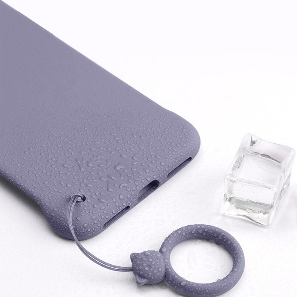 Anti-lost Mobile Phone Pendant Finger Ring Silicone Phone Short Lanyard  U Disk Hanging