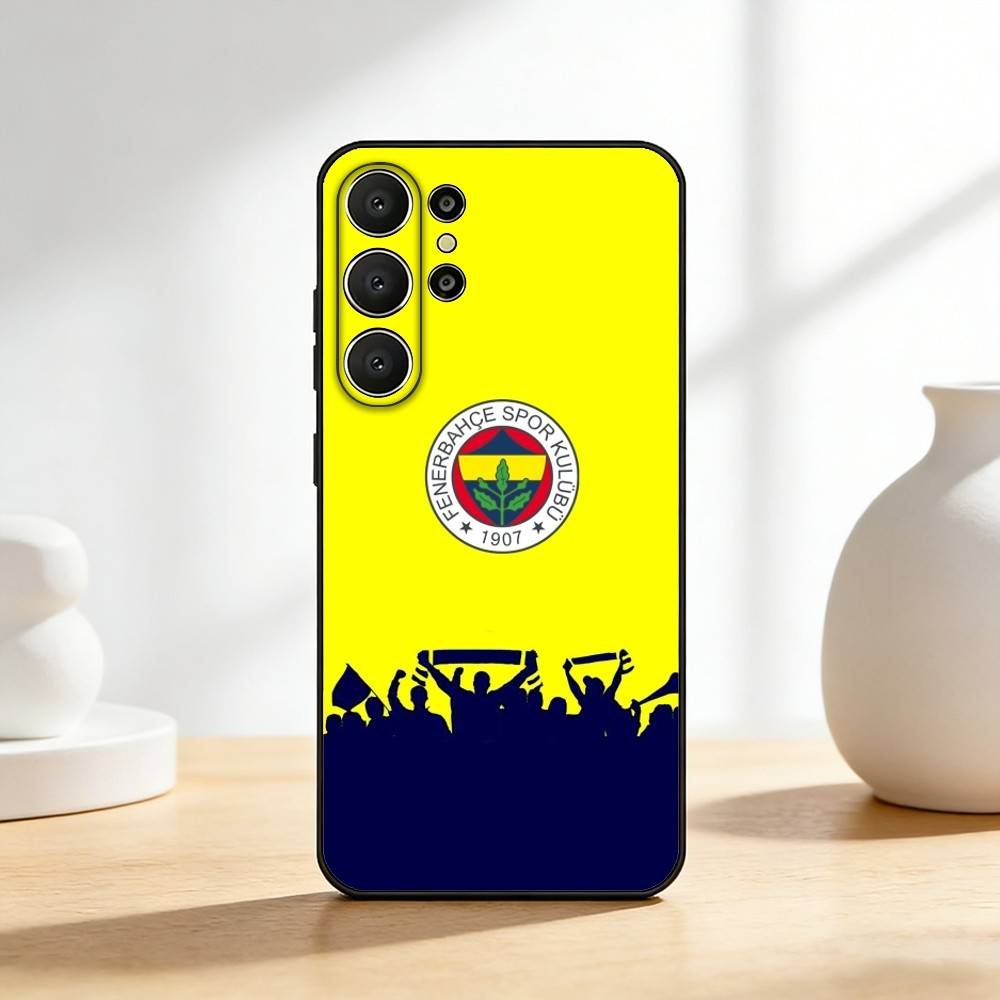 Turkey Fenerbahce-E Phone Case For Samsung S26,S25,24,23,22,30,21,10,9,Ultra,Plus,Lite,FE Soft Black Case Samsung S20lite5G