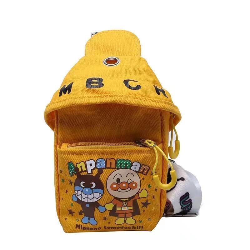 Canvas Bag Cute Cartoon Backpack Children's Outdoor Travel Bag Fashion Women's Bag Shoulder Crossbody