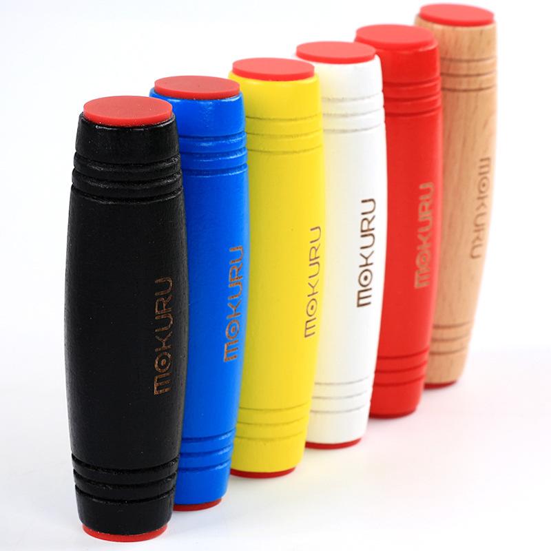 Houten MOKURU Fidget Flipo Flip Kinetic Bureau Speelgoed - Decompressie Stick Creatieve Anti Stress Vinger Artifact Cadeau